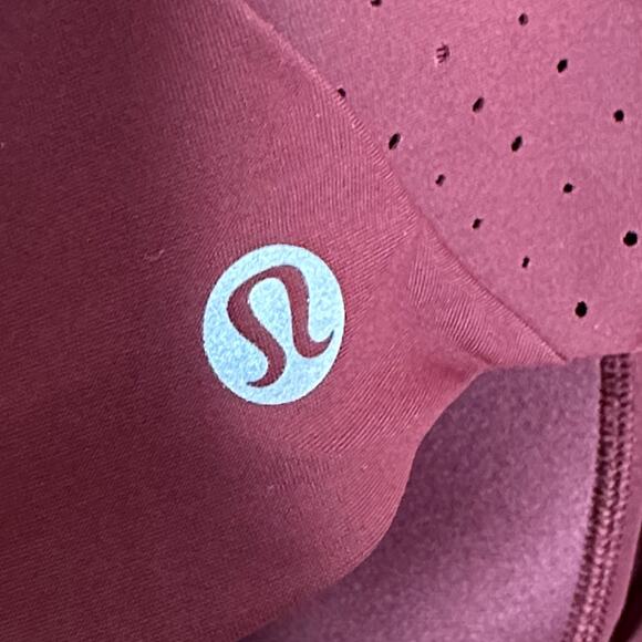 LULULEMON Run Times Bra *High Support, B–E Cups Red Merlot - Picture 5 of 6